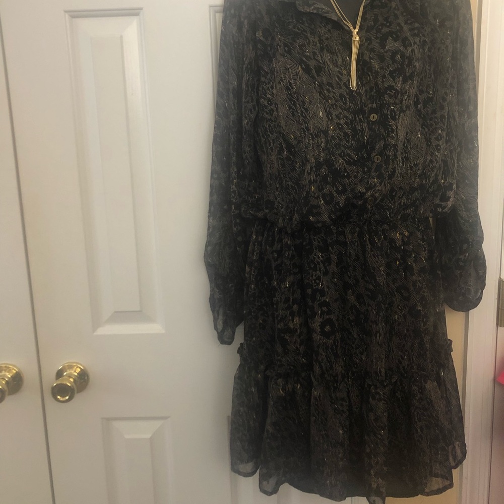 LNWOT Lovestitch ruffly dress - Picture 4 of 10
